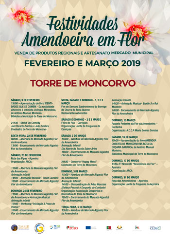 Cartel Amendoeira 2019 Torre de Moncorvo