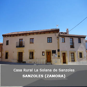 Casa Rural la Solana de Sanzoles